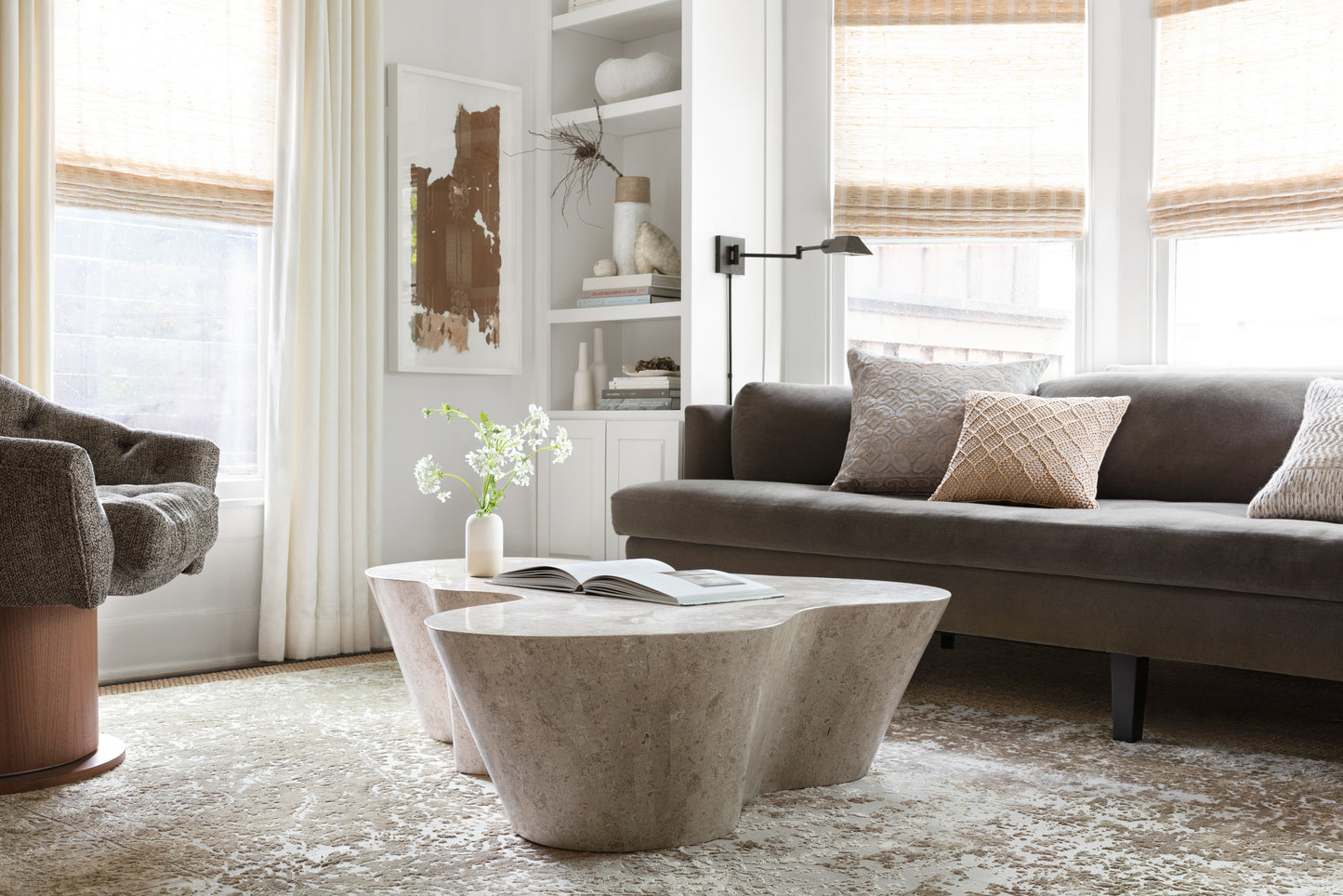 Loloi Patina Champagne Lt.Grey Transitional