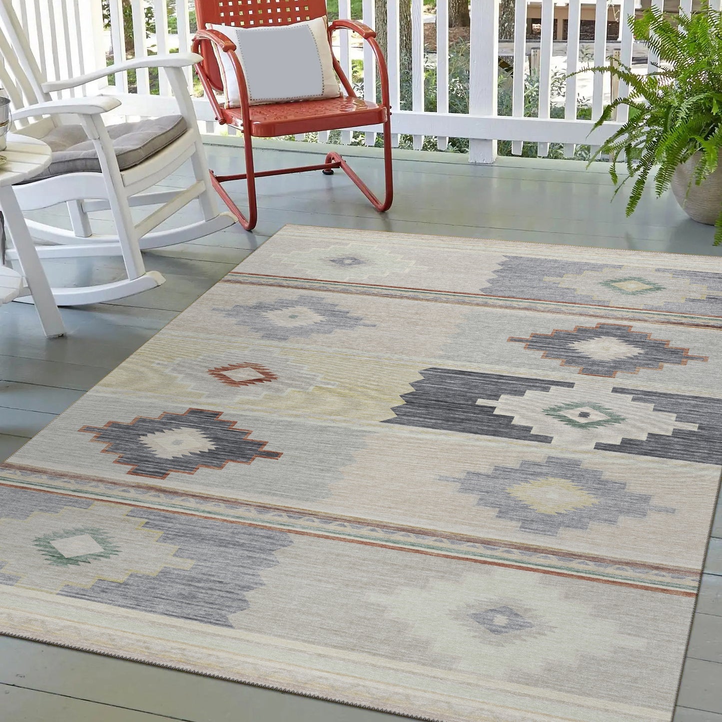 Dalyn Rugs Phoenix Ivory Southwestern