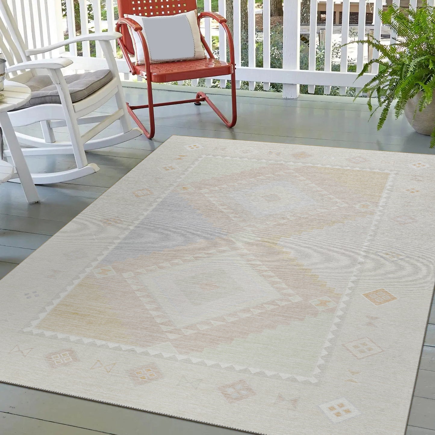 Dalyn Rugs Phoenix Ivory Southwestern