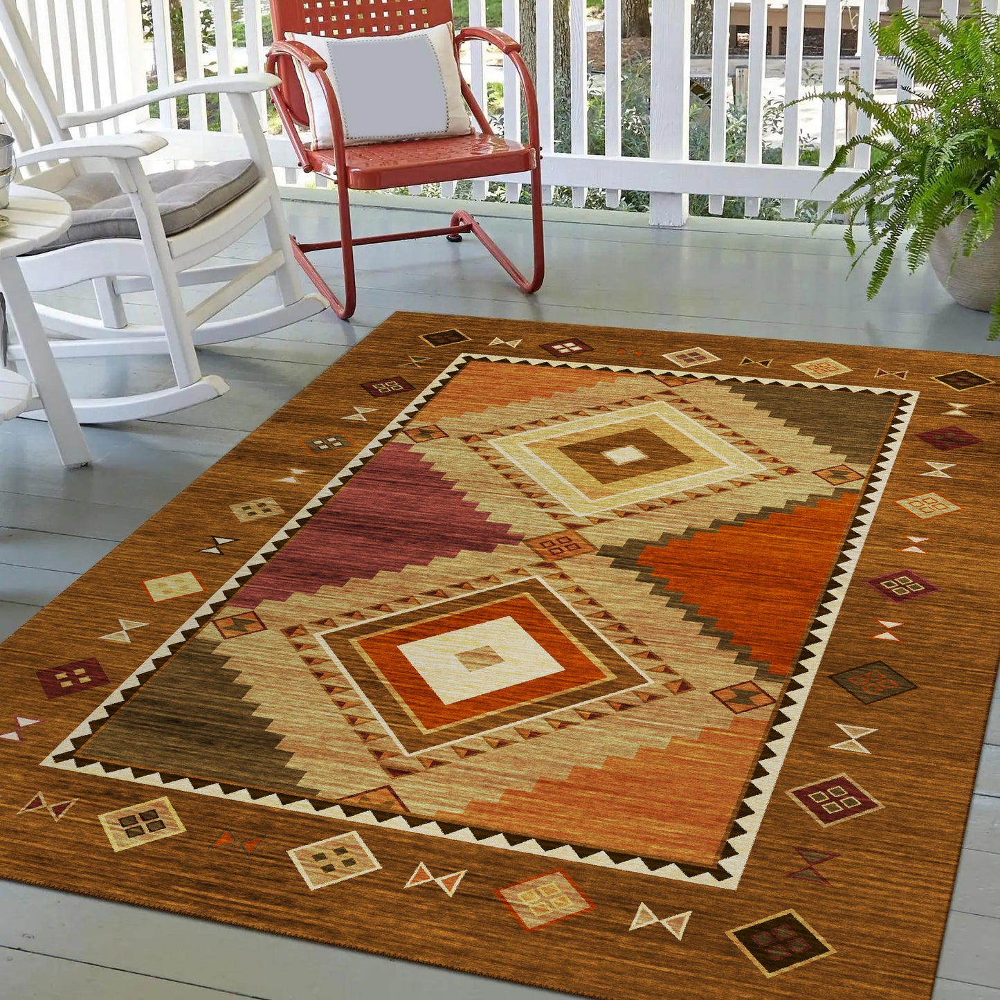 Dalyn Rugs Phoenix Walnut Southwestern