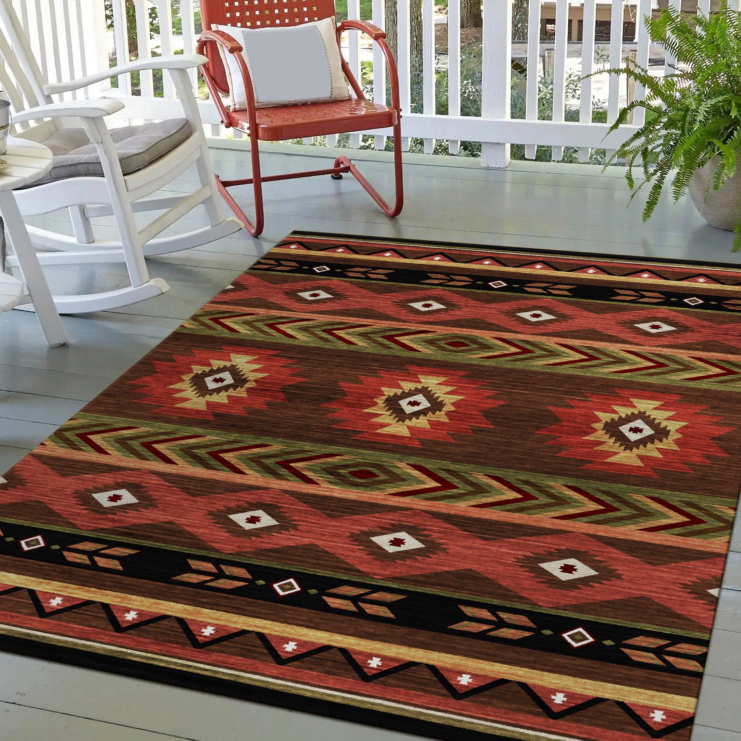 Dalyn Rugs Phoenix Chocolate Southwestern