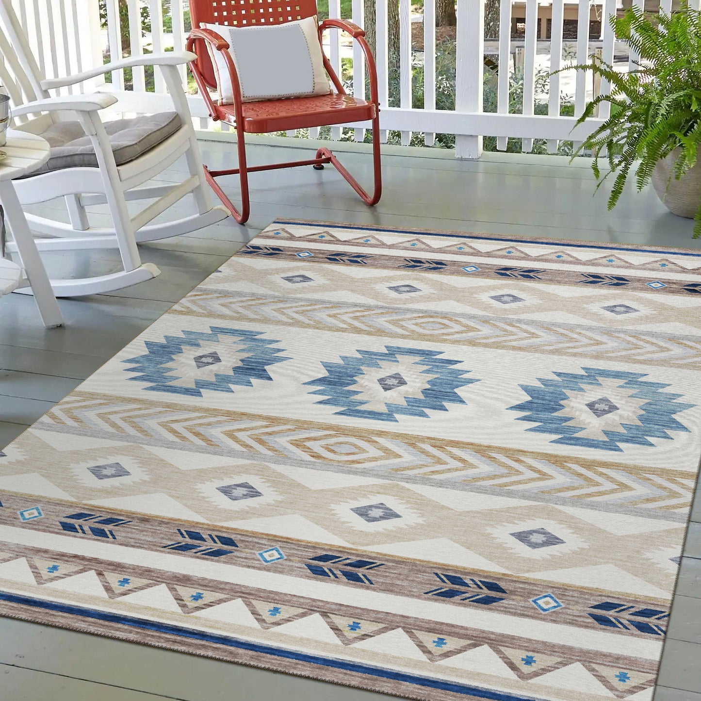 Dalyn Rugs Phoenix Ivory Southwestern