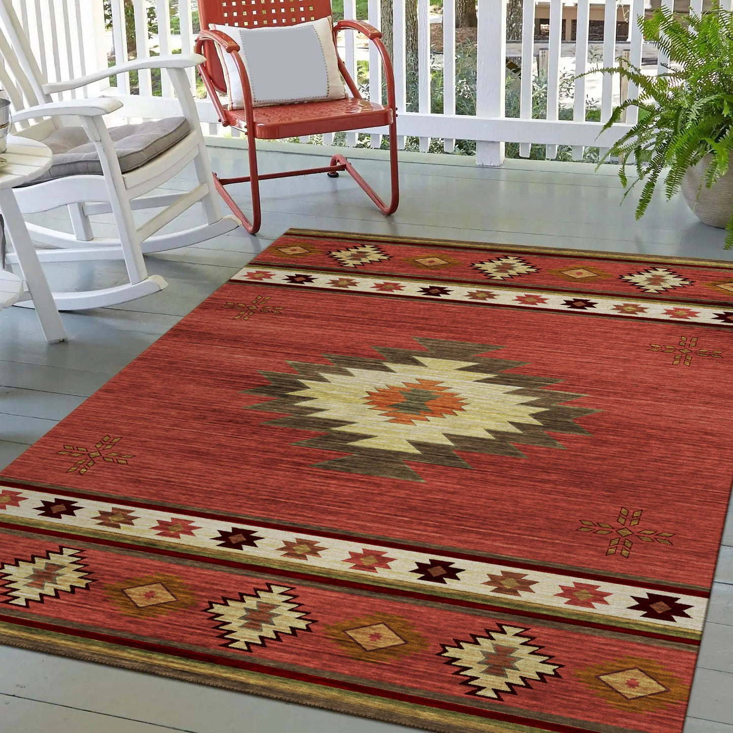 Dalyn Rugs Phoenix Paprika Southwestern