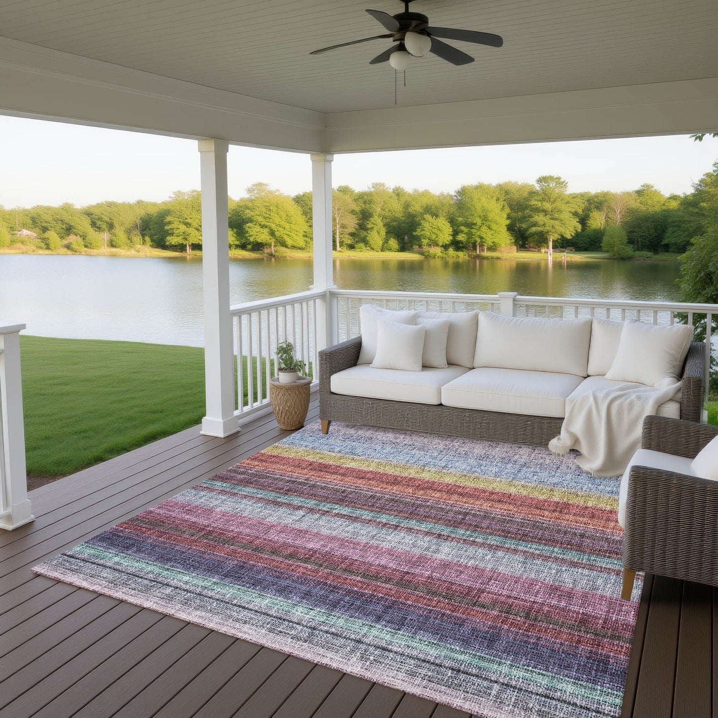 Dalyn Rugs Portico Lavender Transitional