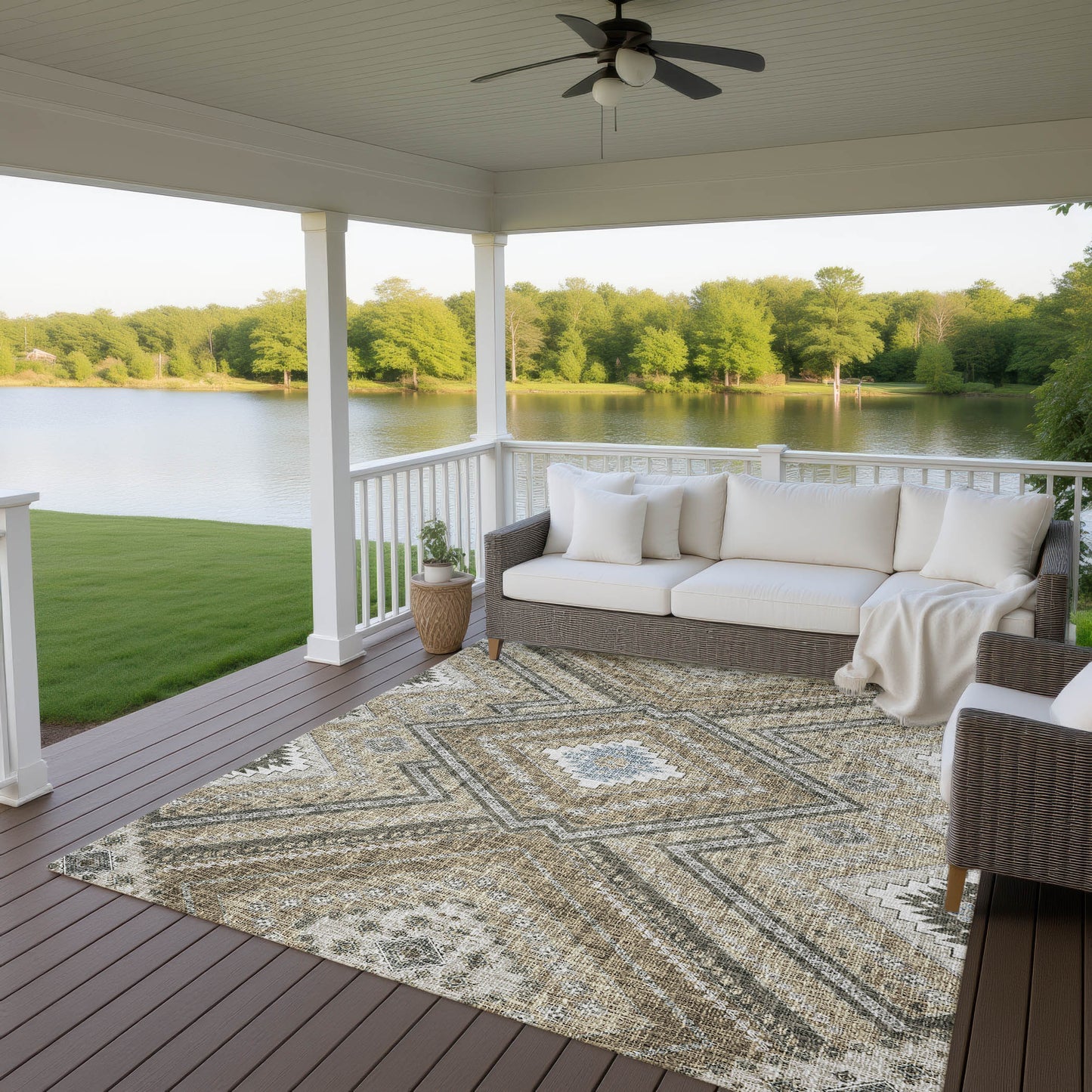 Dalyn Rugs Portico Beige Transitional