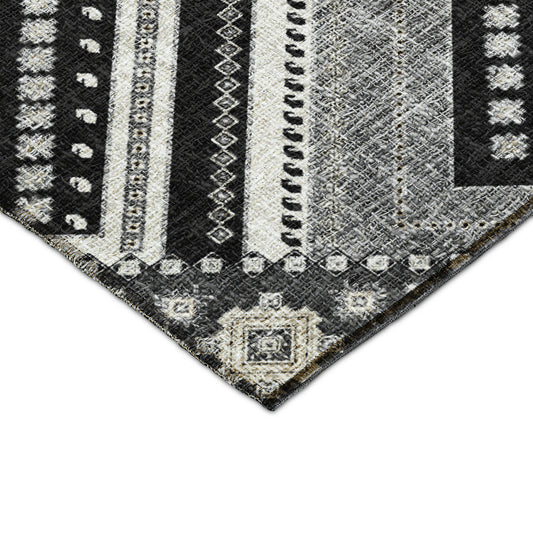 Dalyn Rugs Portico Black Transitional