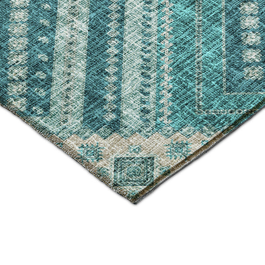 Dalyn Rugs Portico Teal Transitional