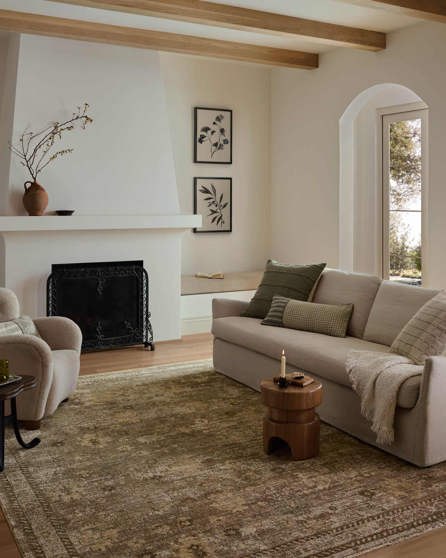 Loloi Priscilla Sand Earth Traditional