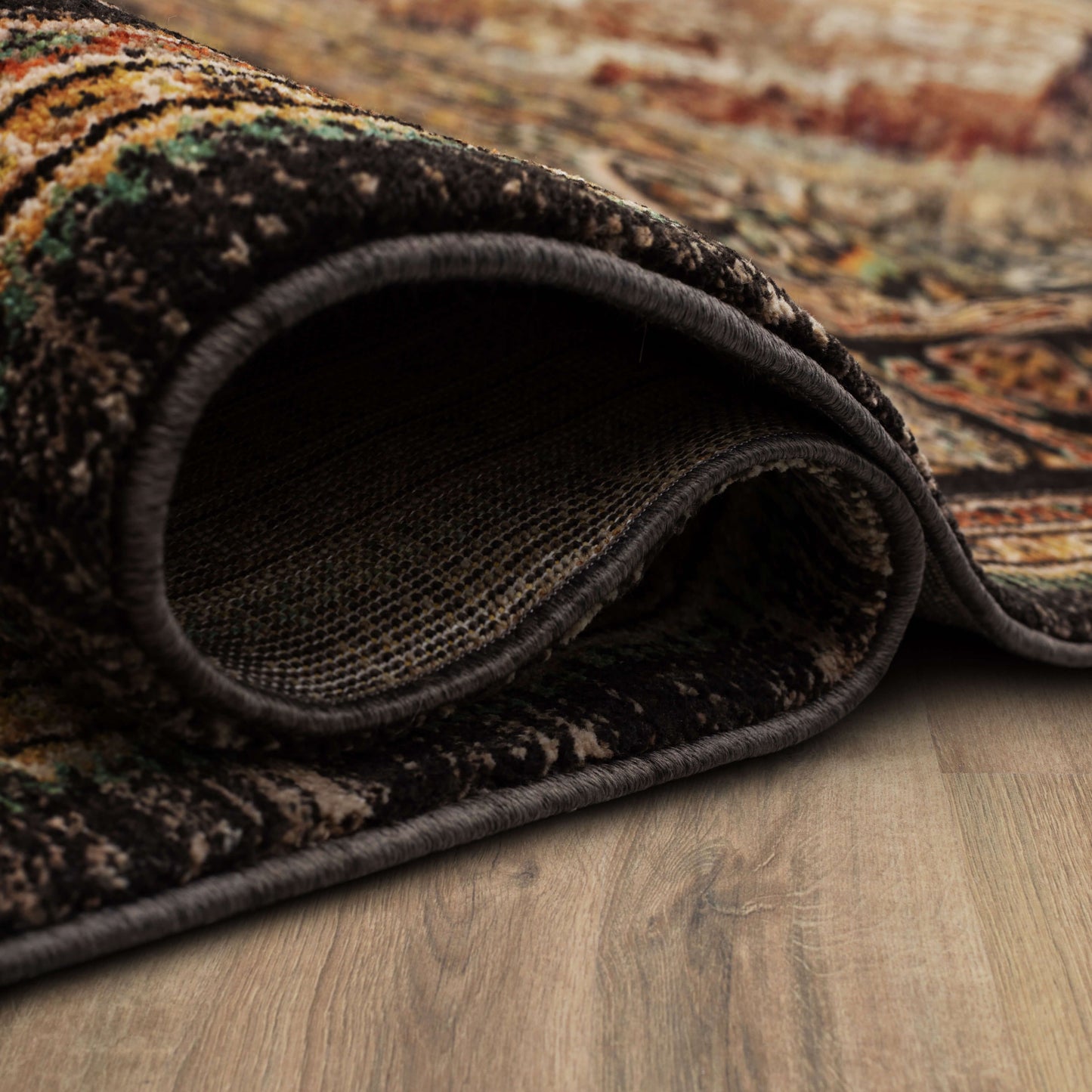 Karastan Spice Market Charcoal Traditional