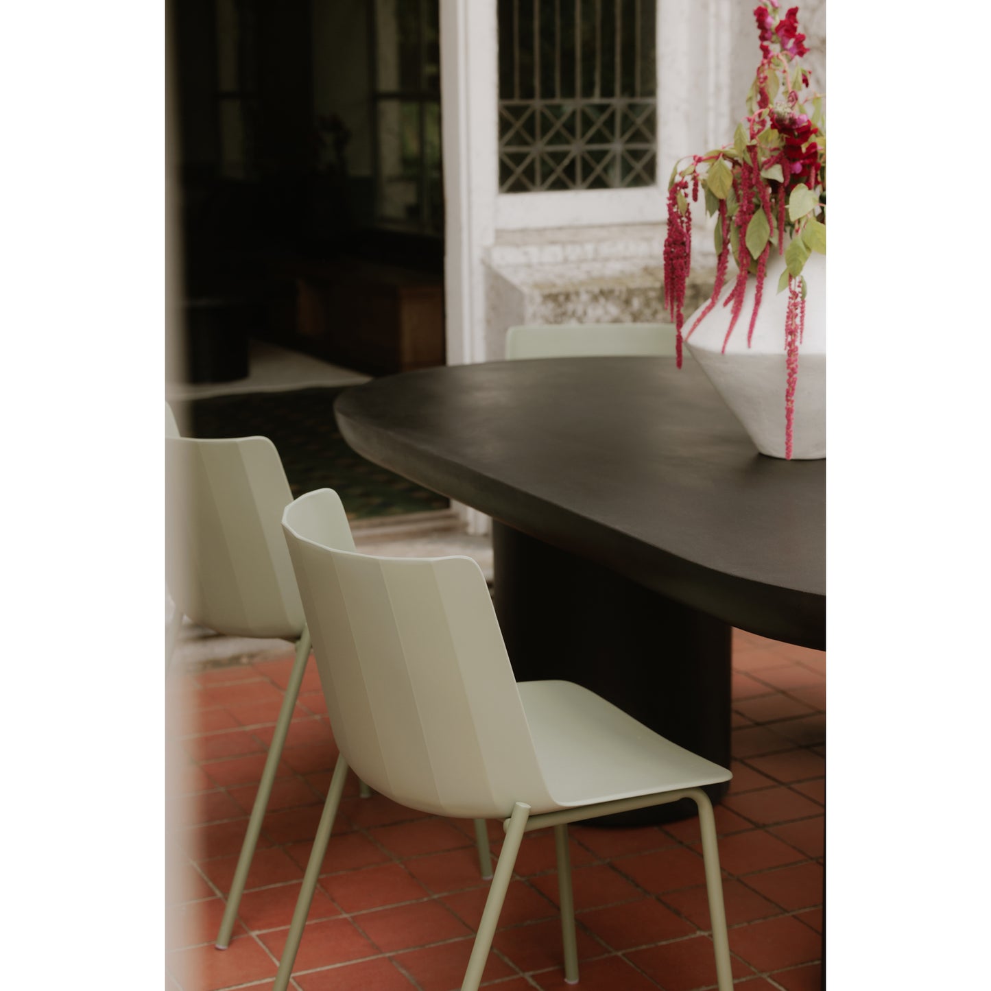 Moes Home Dining Chairs Silla Green Contemporary Furniture