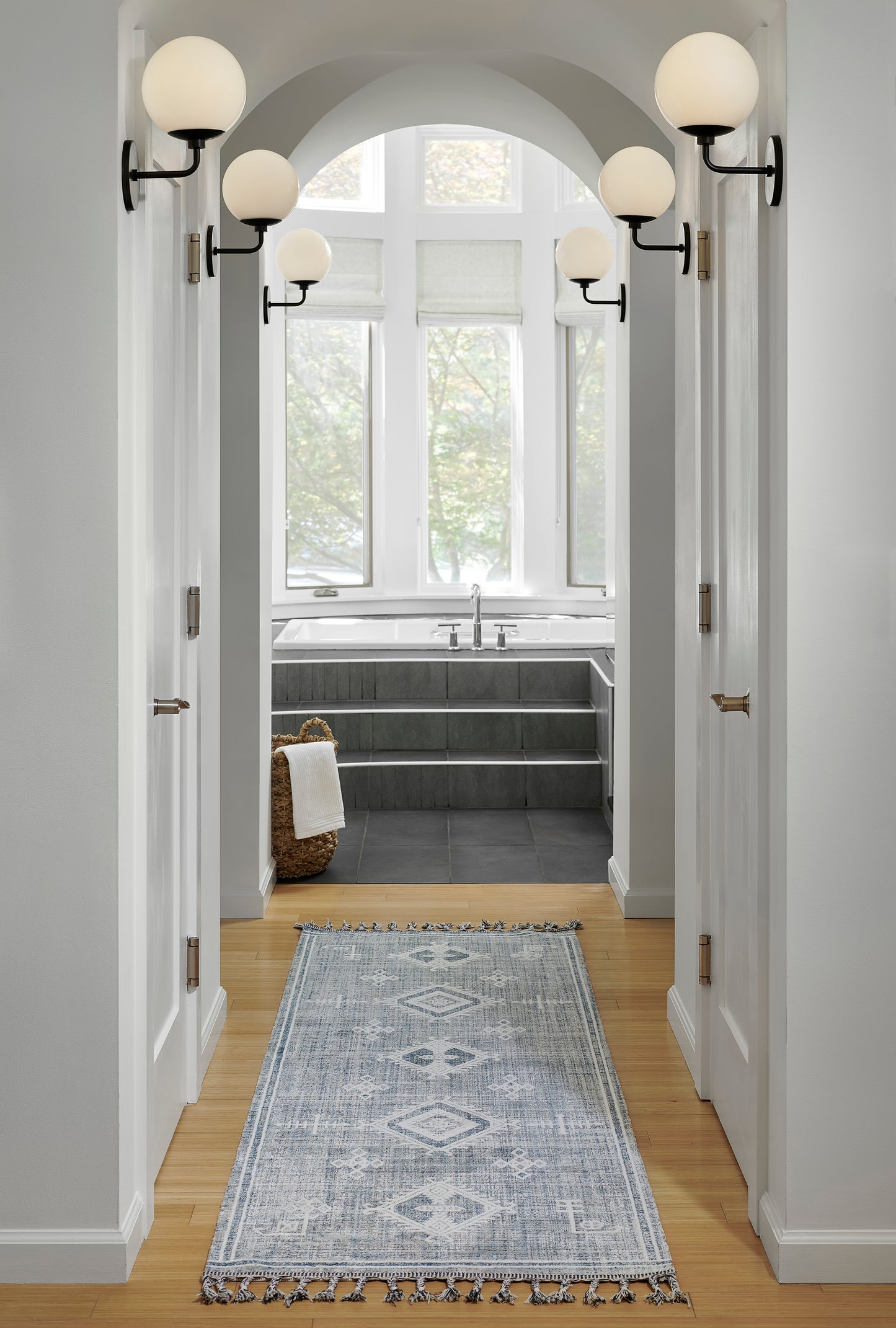 Momeni Rabat Blue Contemporary