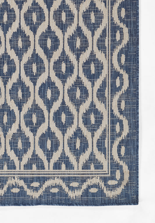 Momeni Riviera Blue Contemporary