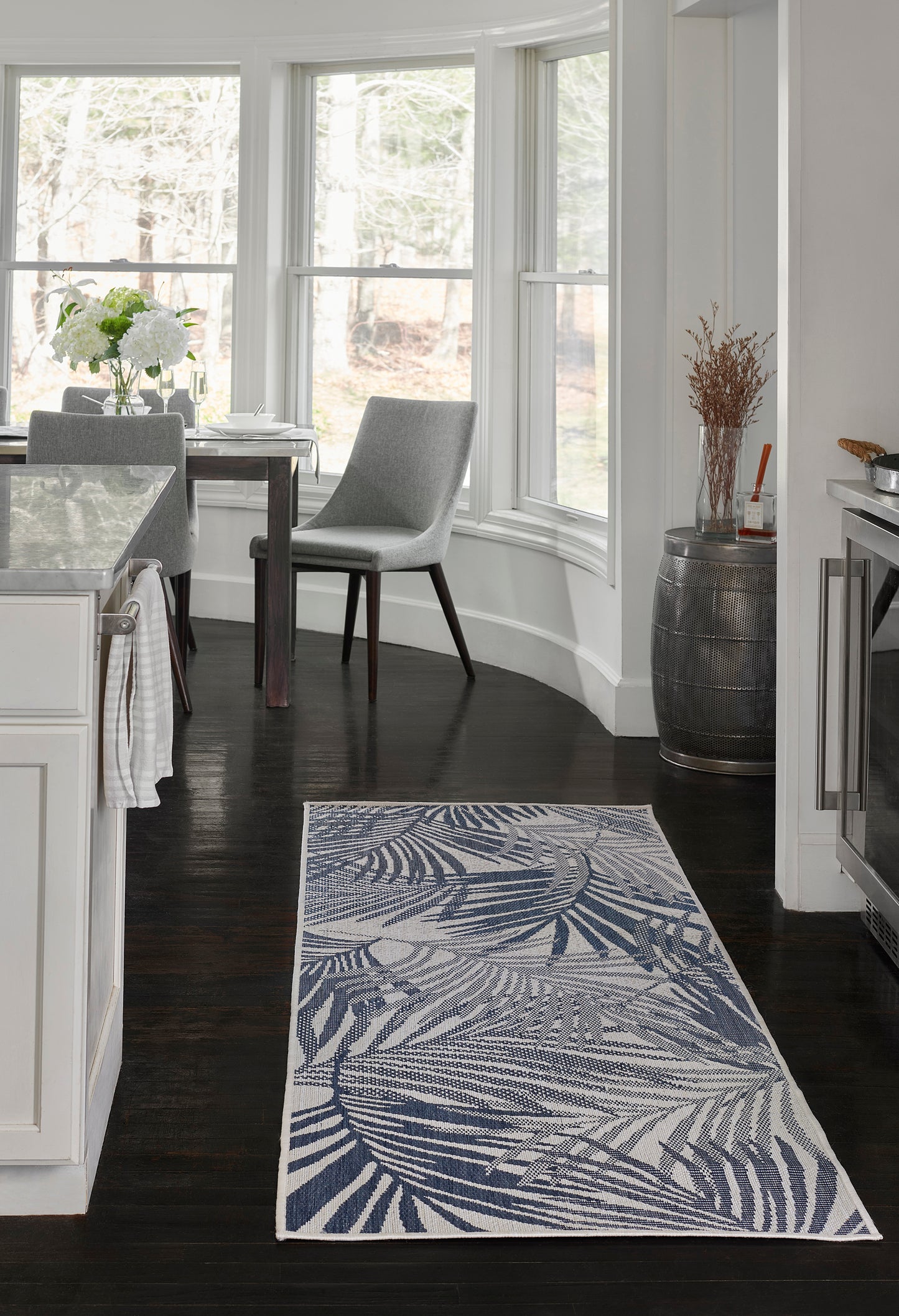 Momeni Riviera Blue Transitional