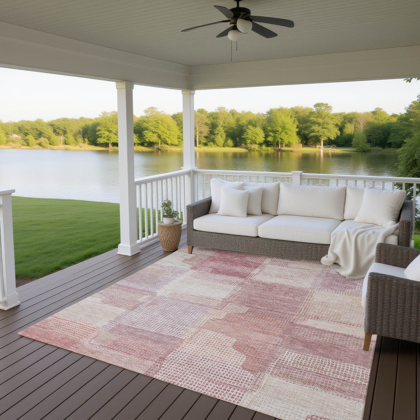 Dalyn Rugs Ravenna Blush Transitional
