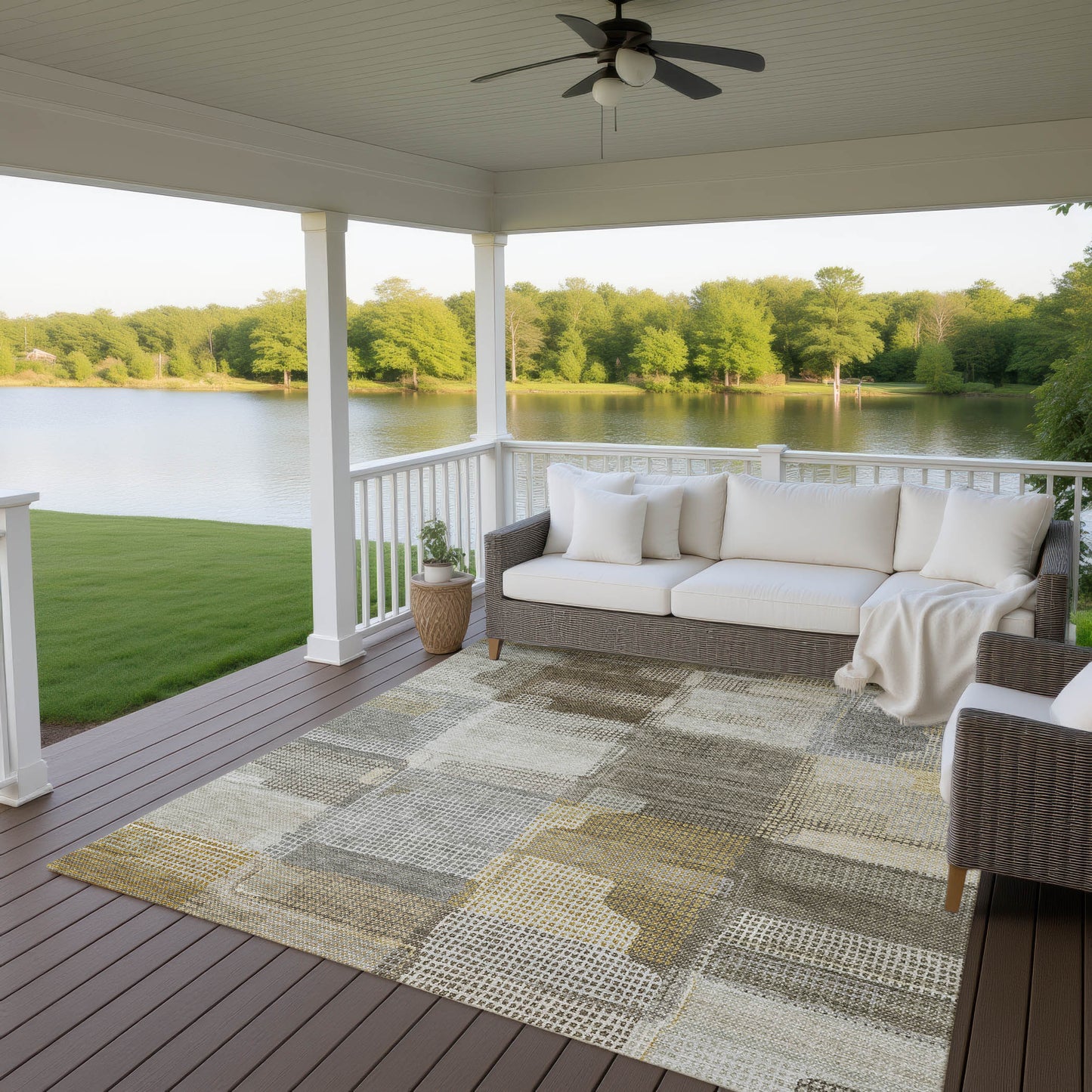 Dalyn Rugs Ravenna Taupe Transitional