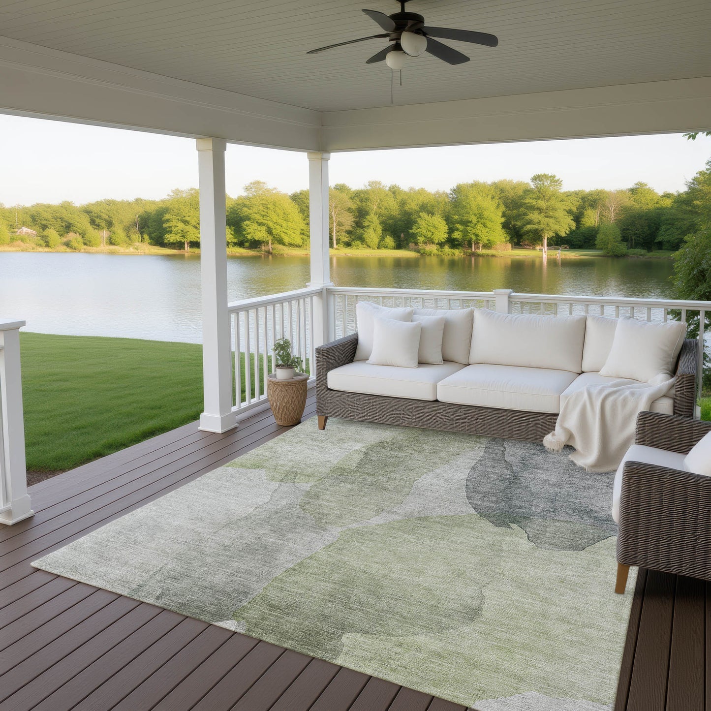 Dalyn Rugs Ravenna Fern Transitional