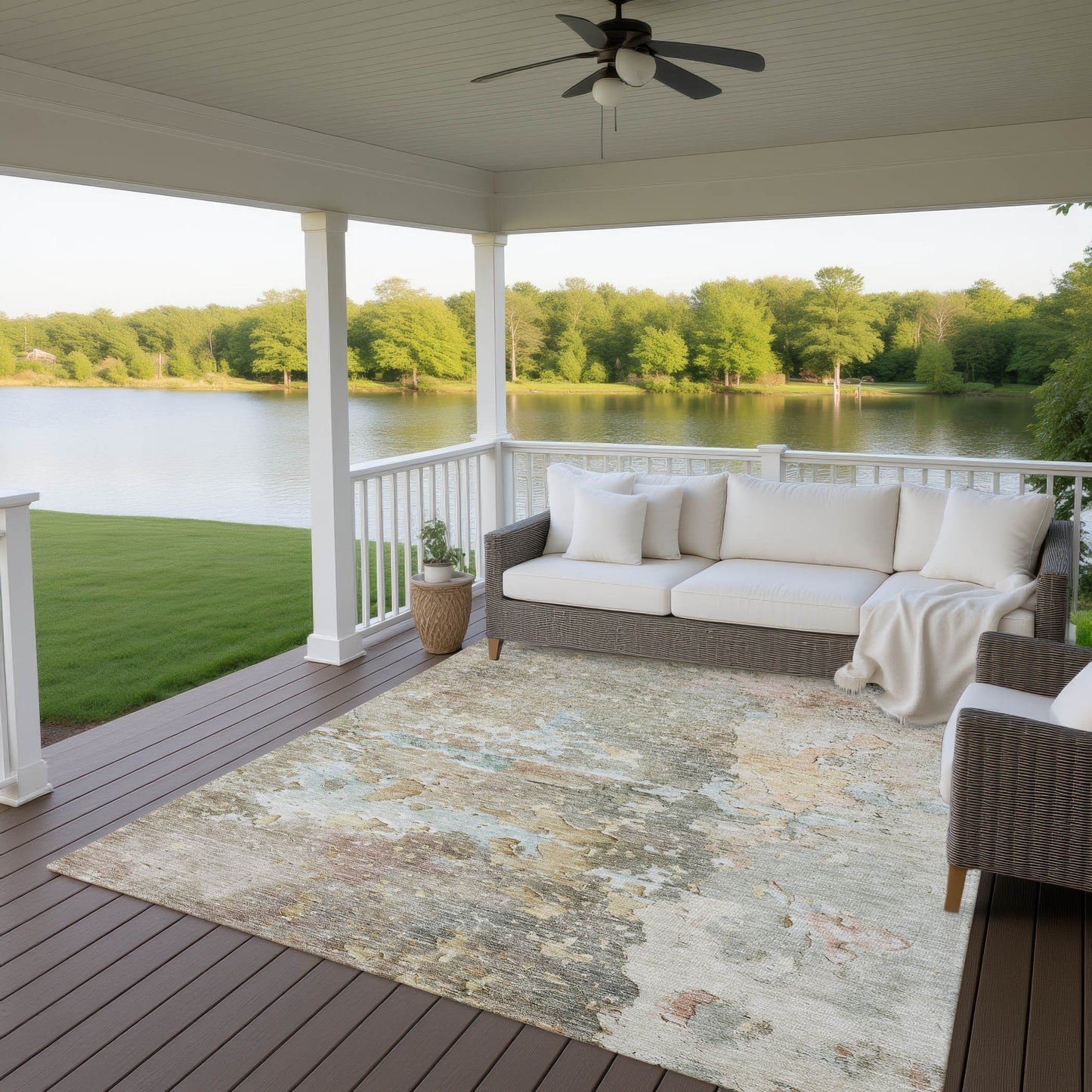 Dalyn Rugs Ravenna Brown Transitional