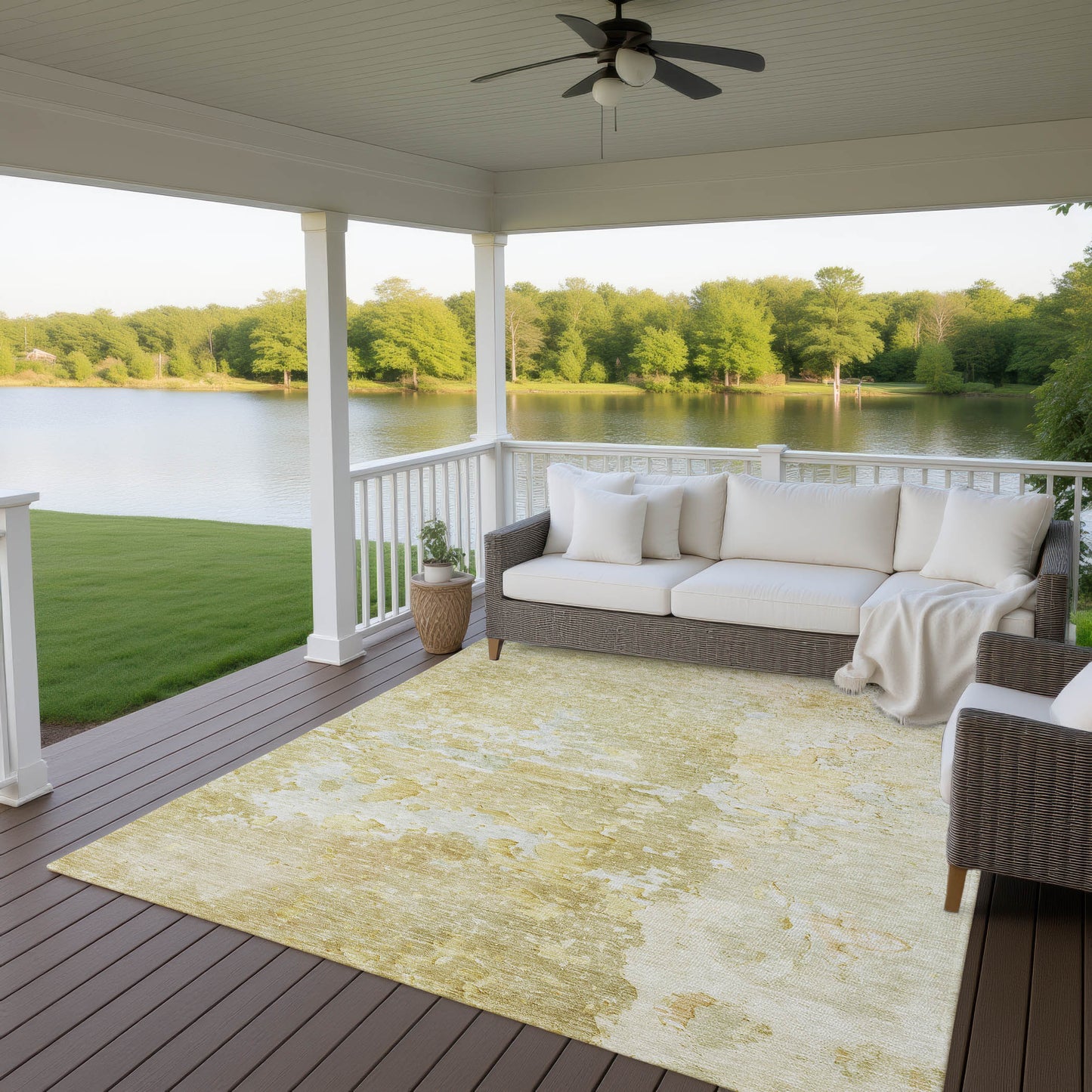 Dalyn Rugs Ravenna Gold Transitional