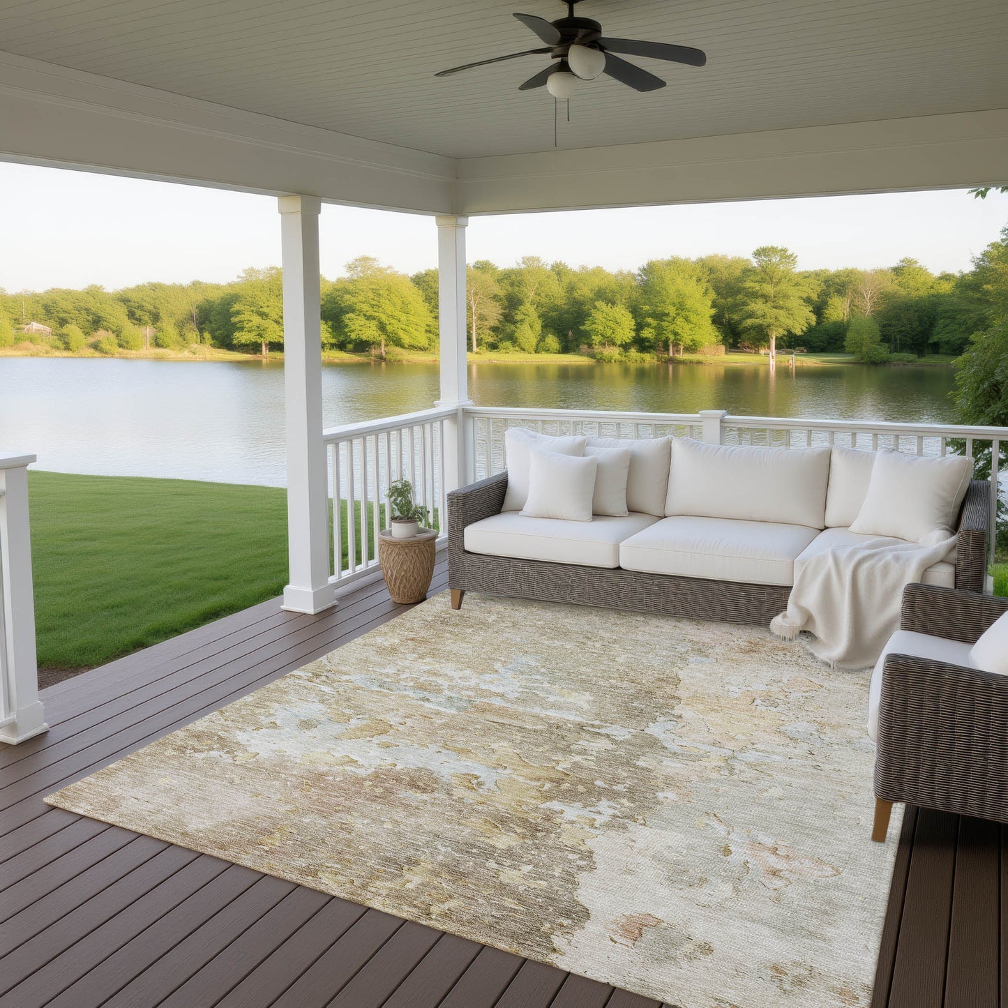 Dalyn Rugs Ravenna Khaki Transitional