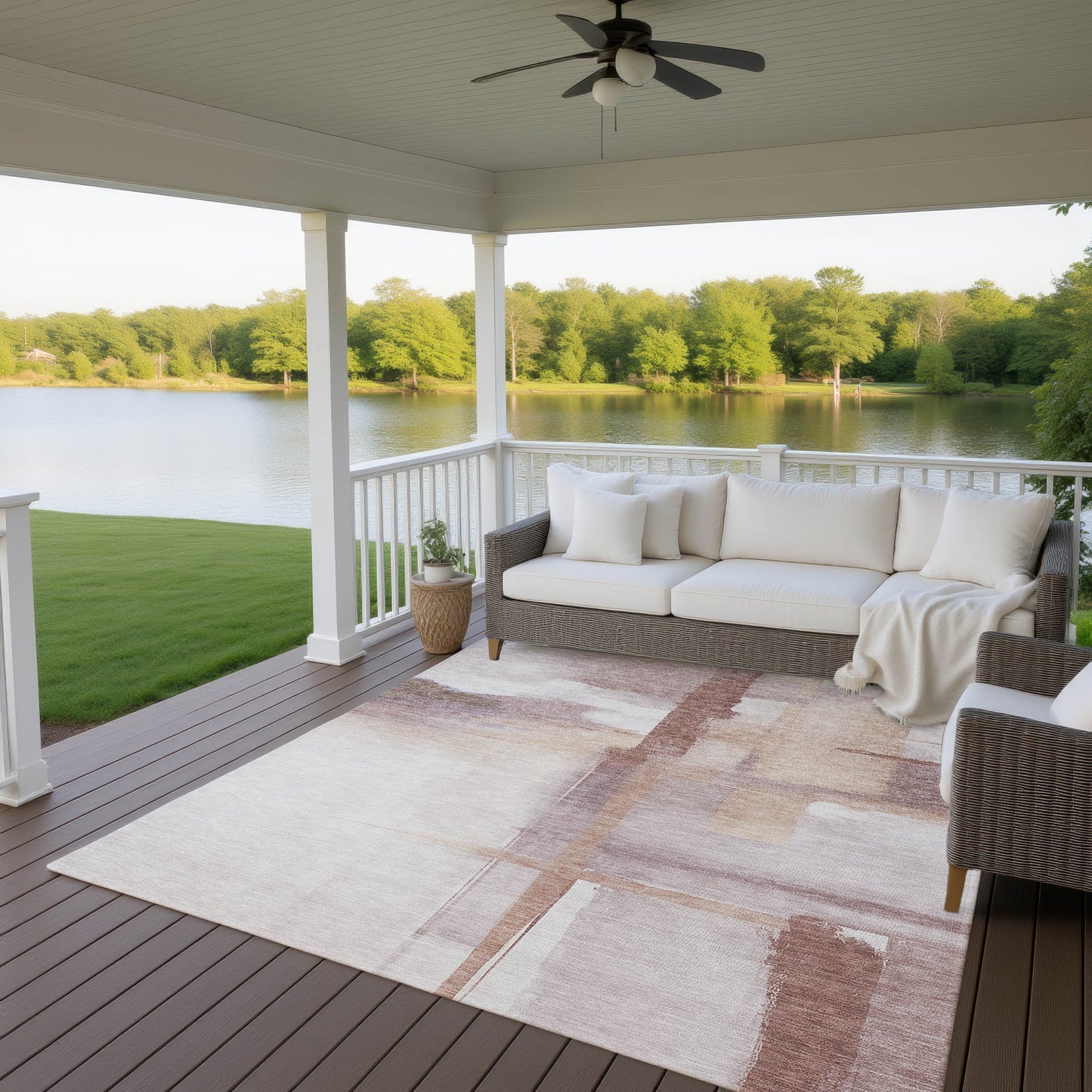 Dalyn Rugs Ravenna Blush Transitional