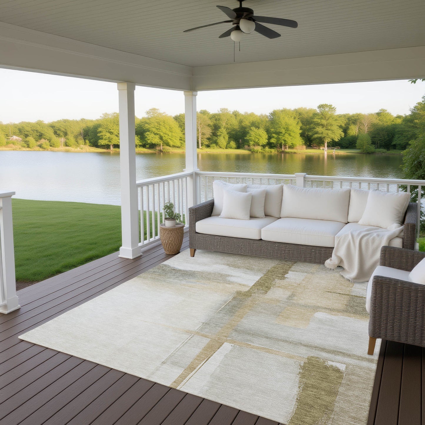 Dalyn Rugs Ravenna Putty Transitional