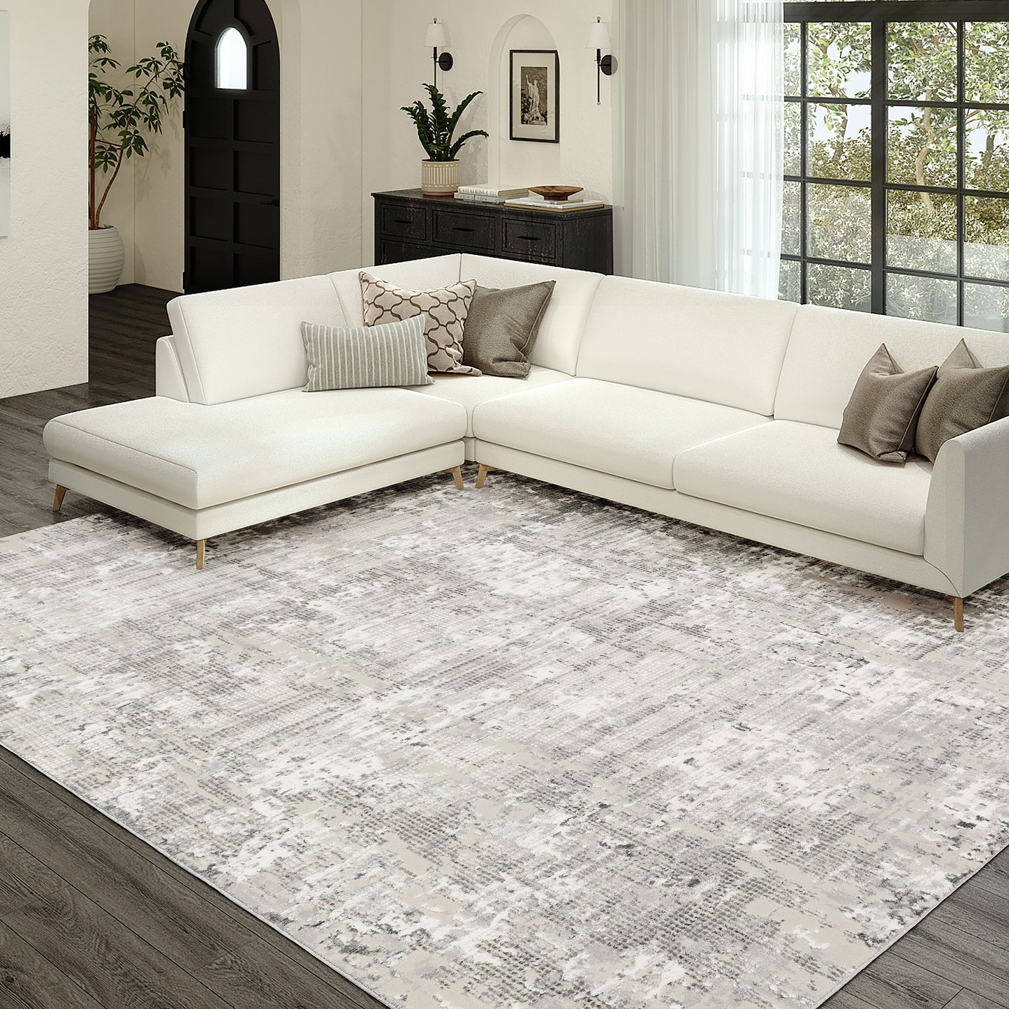 Dalyn Rugs Rhodes Silver Transitional
