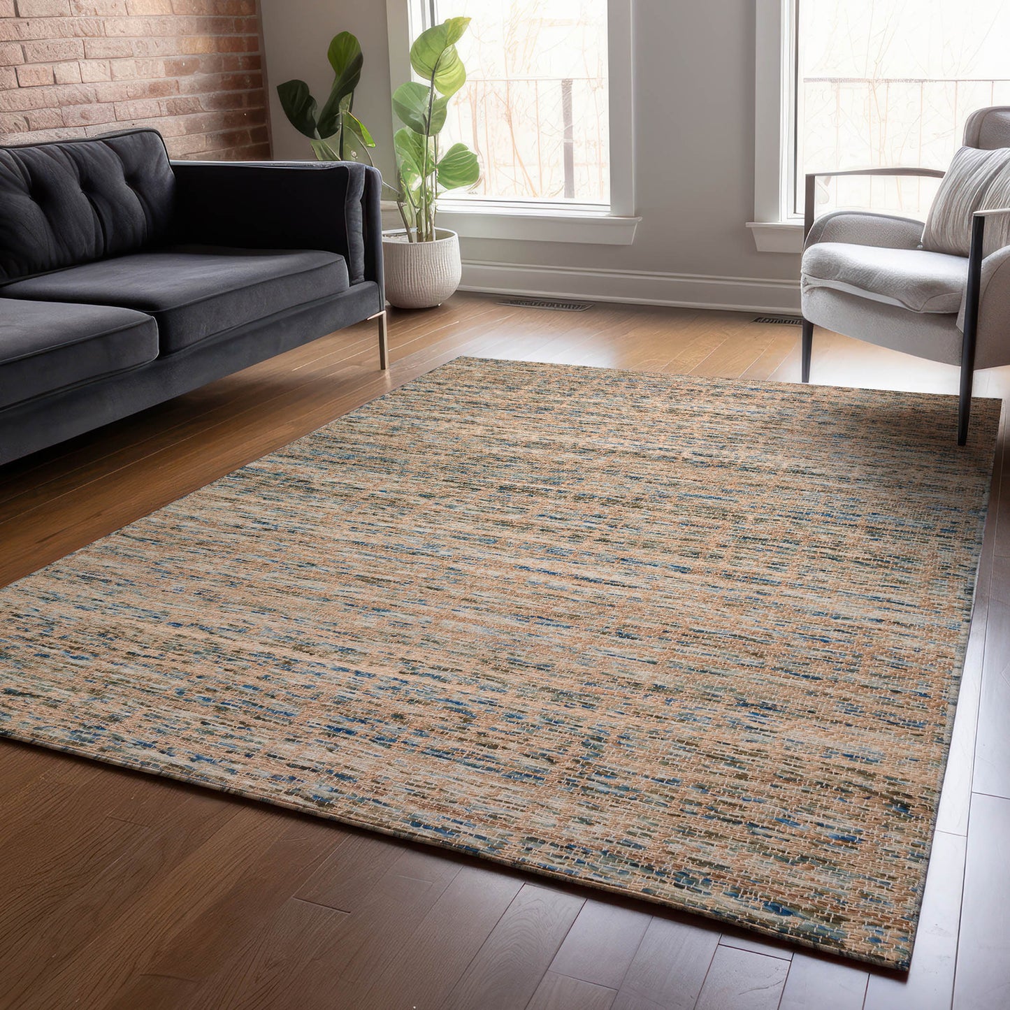 Dalyn Rugs Sahara Blue Transitional