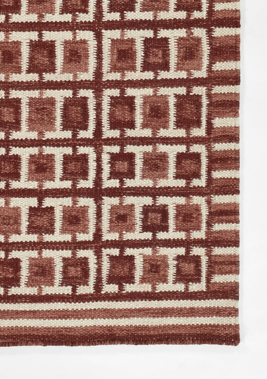 Momeni Scandi Red Contemporary