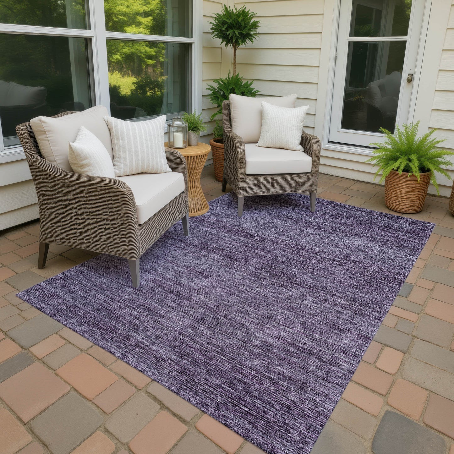 Dalyn Rugs Soft Essentials Plum Transitional