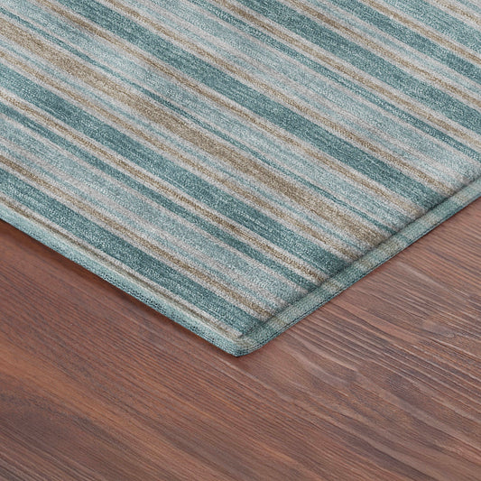 Dalyn Rugs Soft Essentials Teal Transitional
