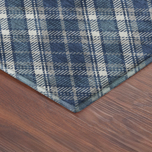 Dalyn Rugs Soft Essentials Navy Transitional