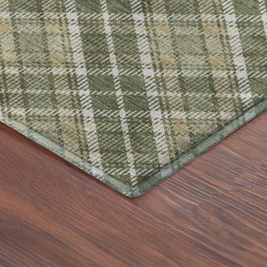 Dalyn Rugs Soft Essentials Olive Transitional