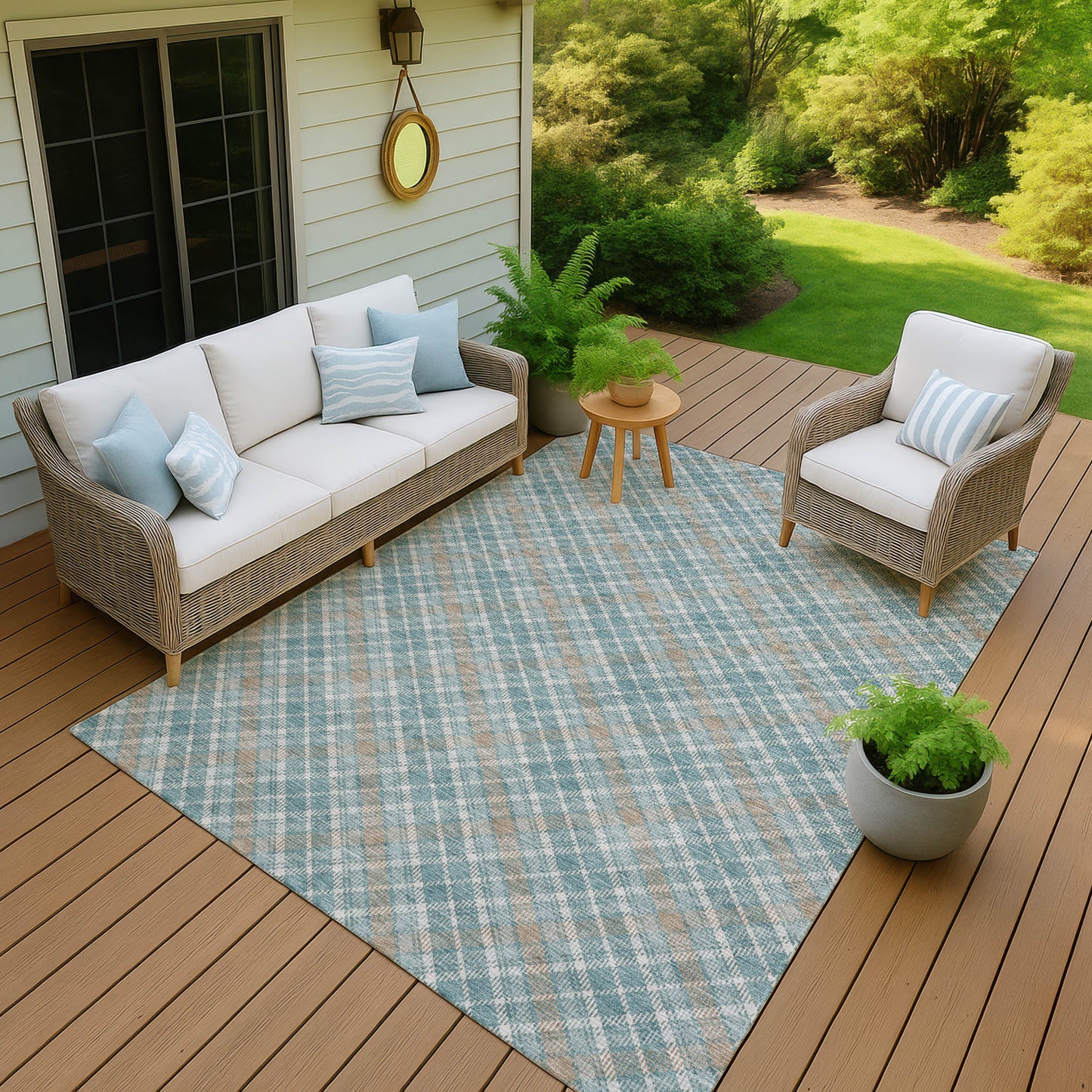 Dalyn Rugs Soft Essentials Teal Transitional