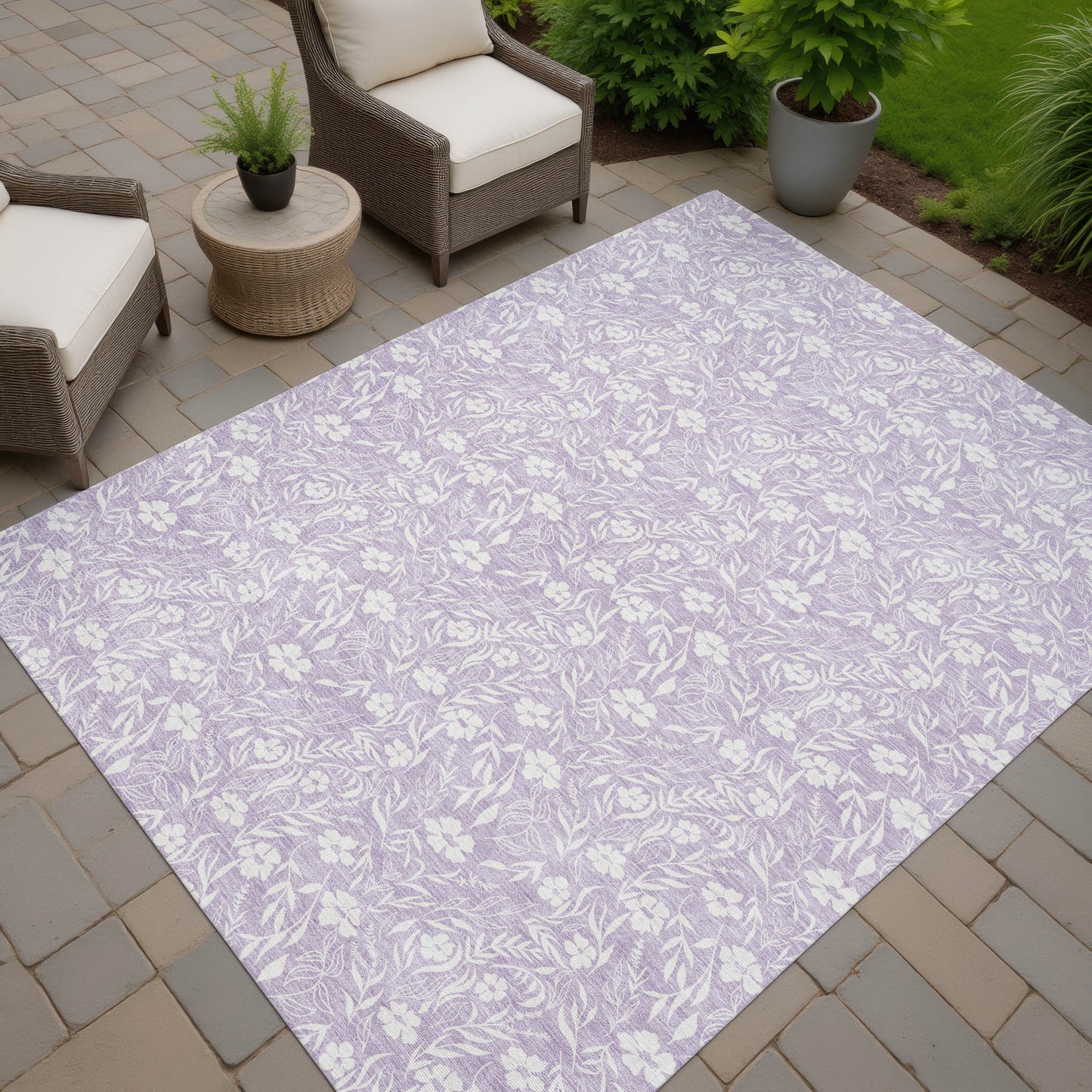 Dalyn Rugs Soft Essentials Lavender Transitional