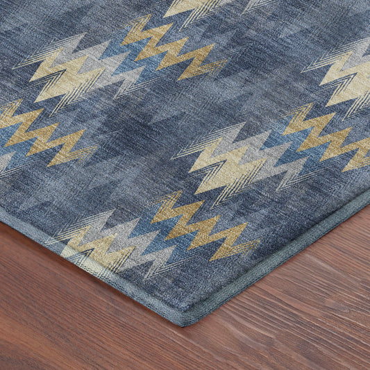 Dalyn Rugs Soft Essentials Navy Transitional