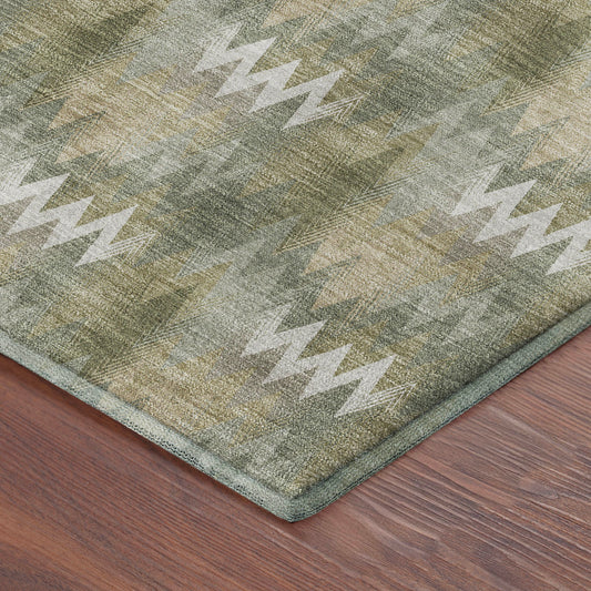 Dalyn Rugs Soft Essentials Olive Transitional