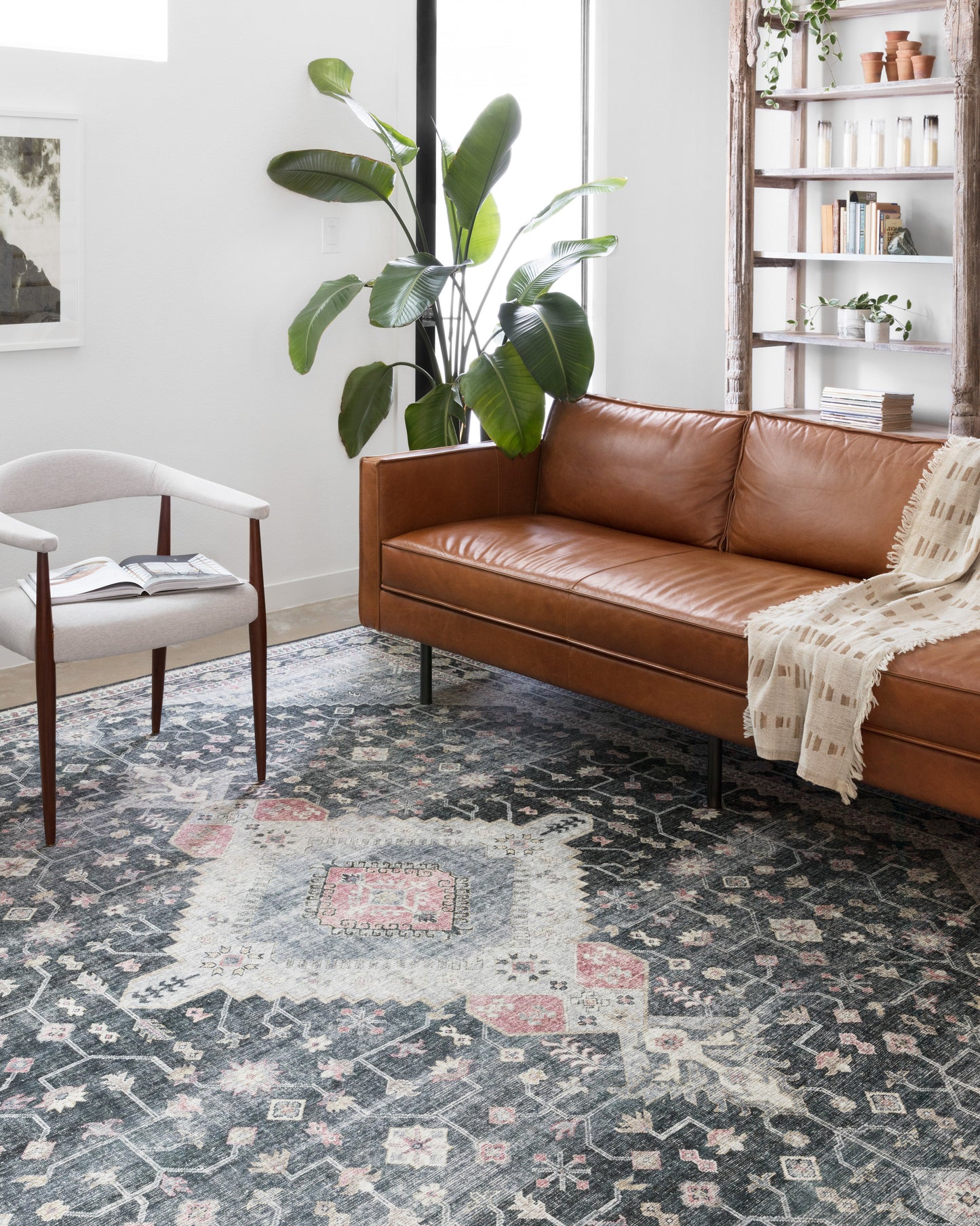 Loloi II Skye Charcoal Multi Traditional