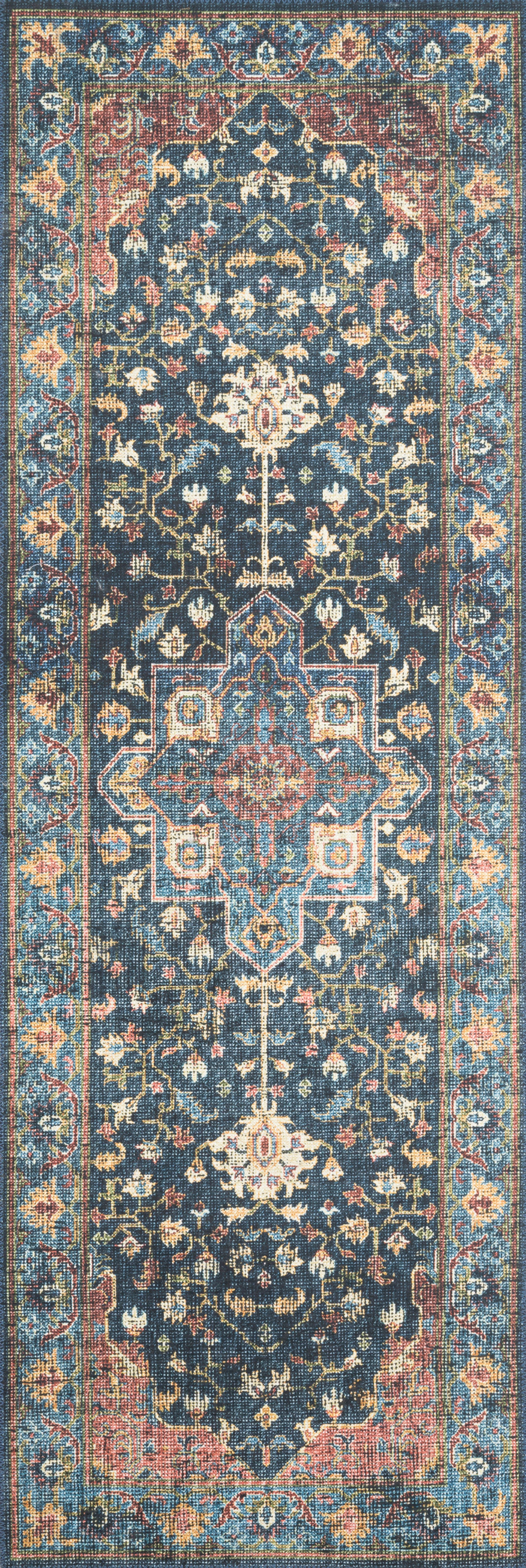 Loloi Skye Denim Brick Traditional