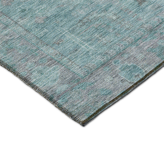 Dalyn Rugs Solace Aqua traditional