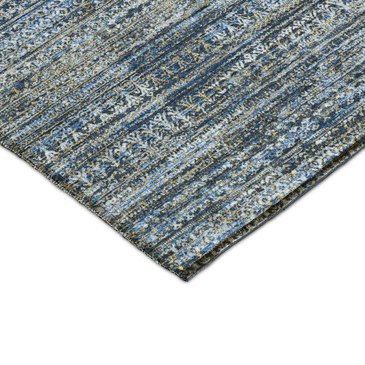 Dalyn Rugs Solace Denim transitional