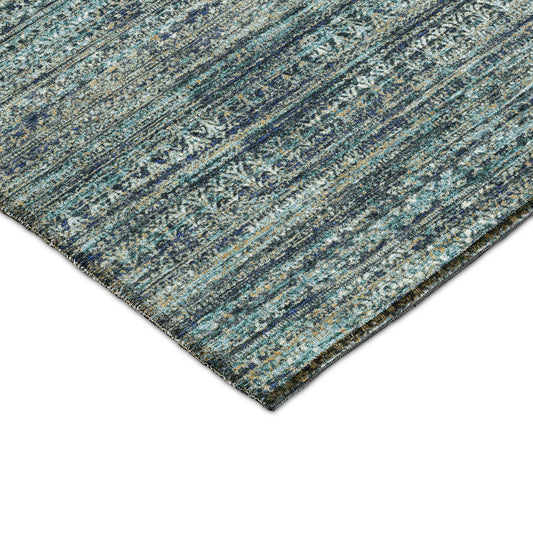 Dalyn Rugs Solace Teal transitional
