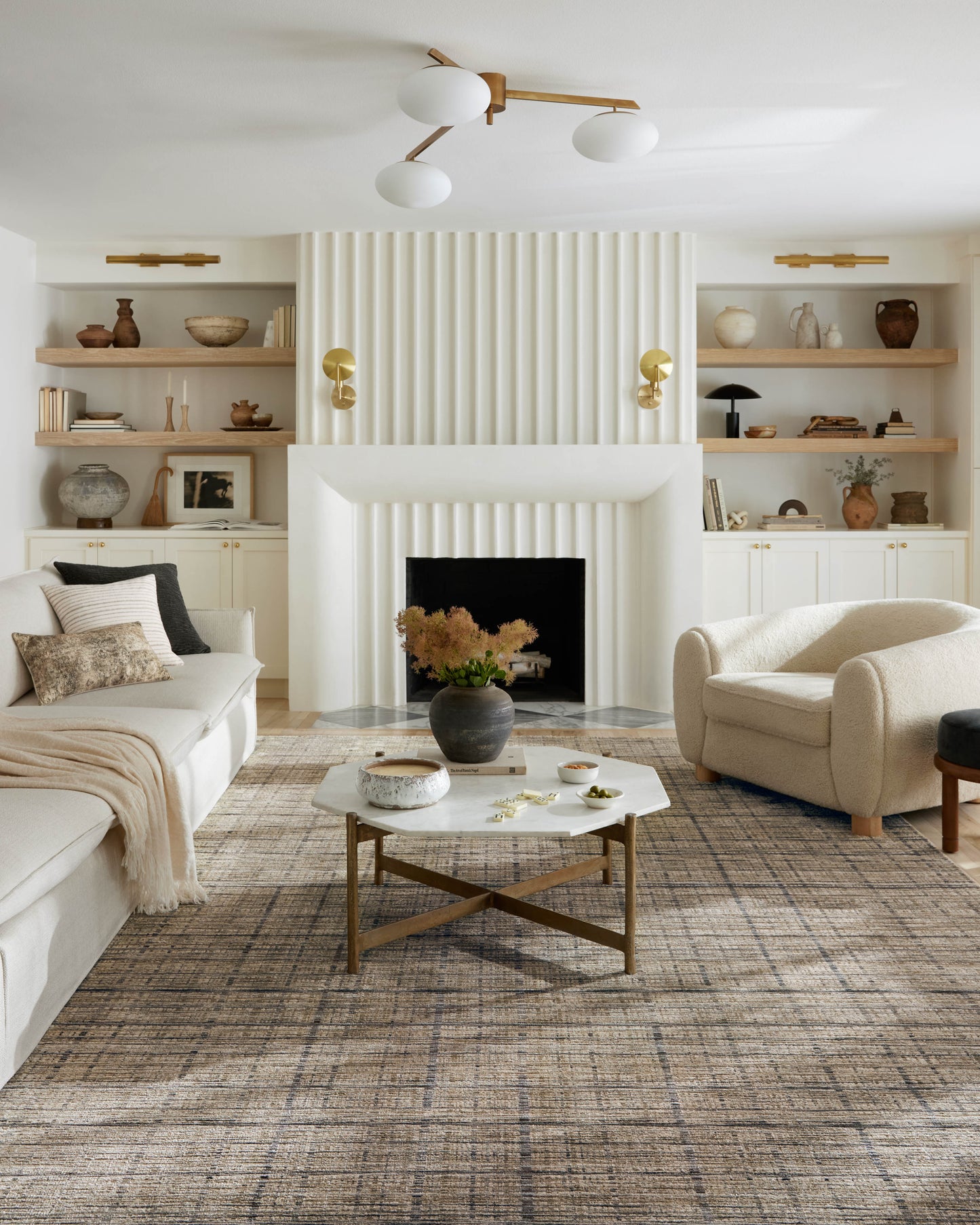 Loloi Soho Pebble Charcoal Contemporary