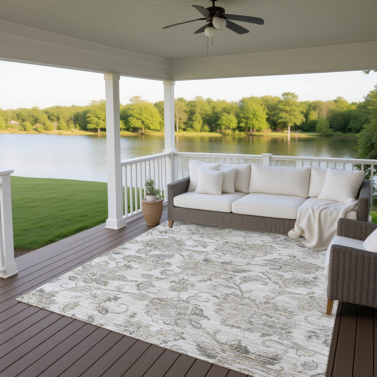 Dalyn Rugs Silk Road Linen Transitional