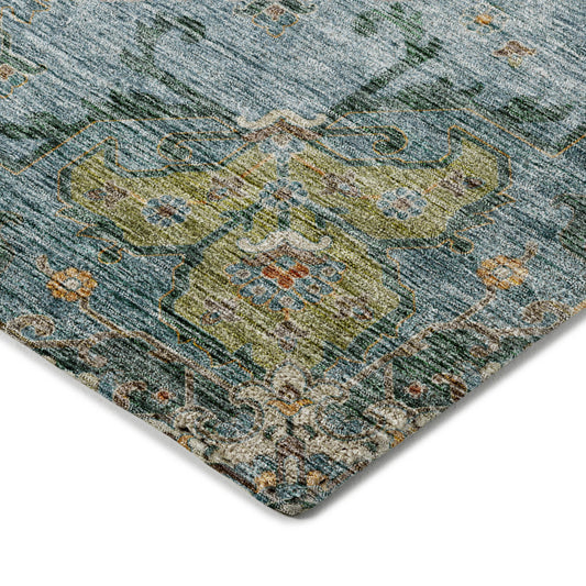 Dalyn Rugs Silk Road Aqua Traditional
