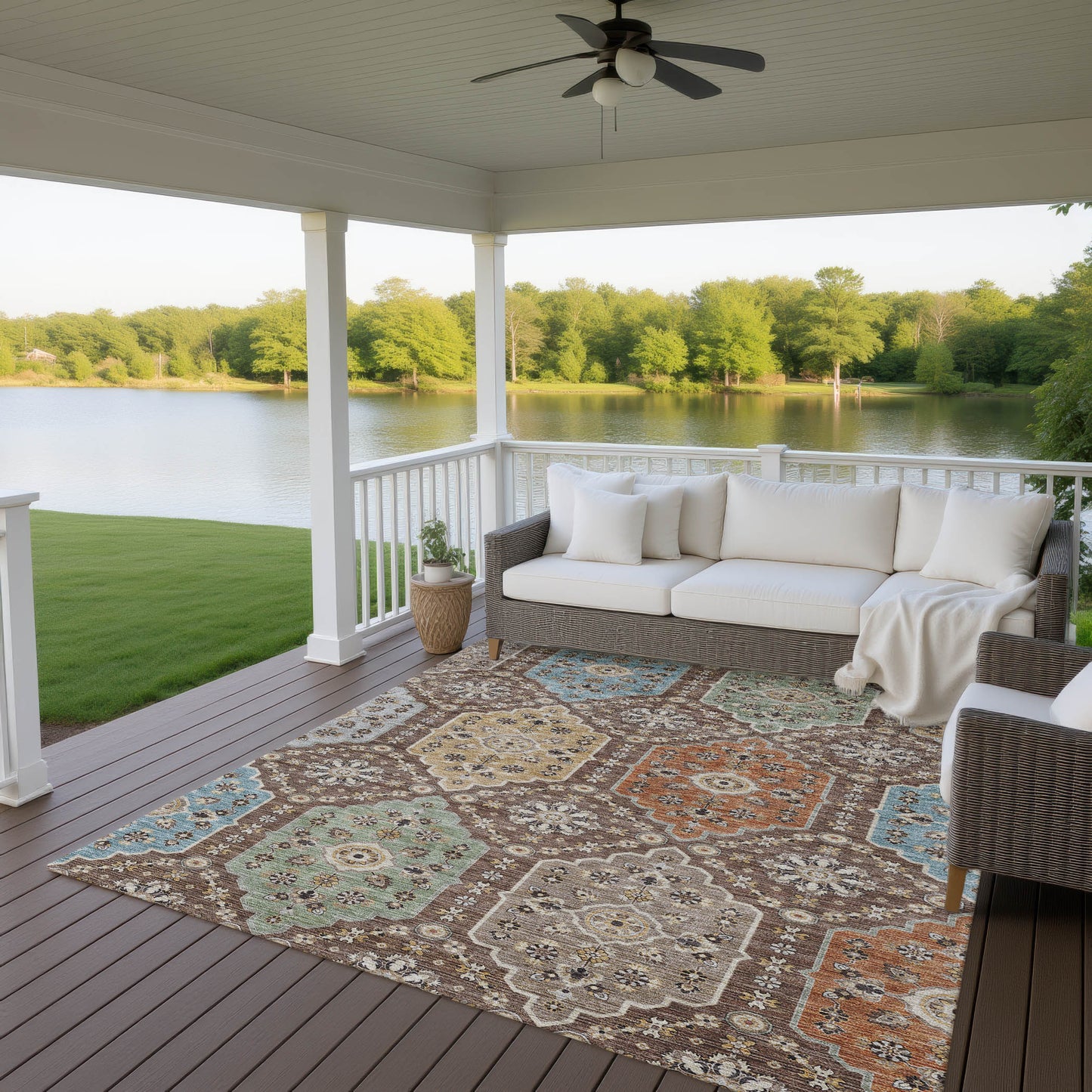 Dalyn Rugs Silk Road Chocolate Transitional