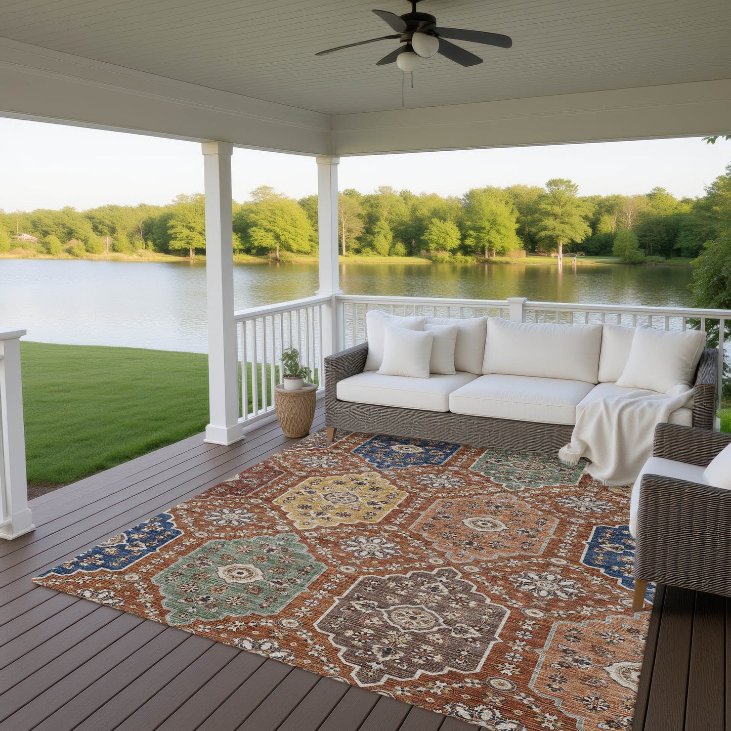 Dalyn Rugs Silk Road Paprika Transitional