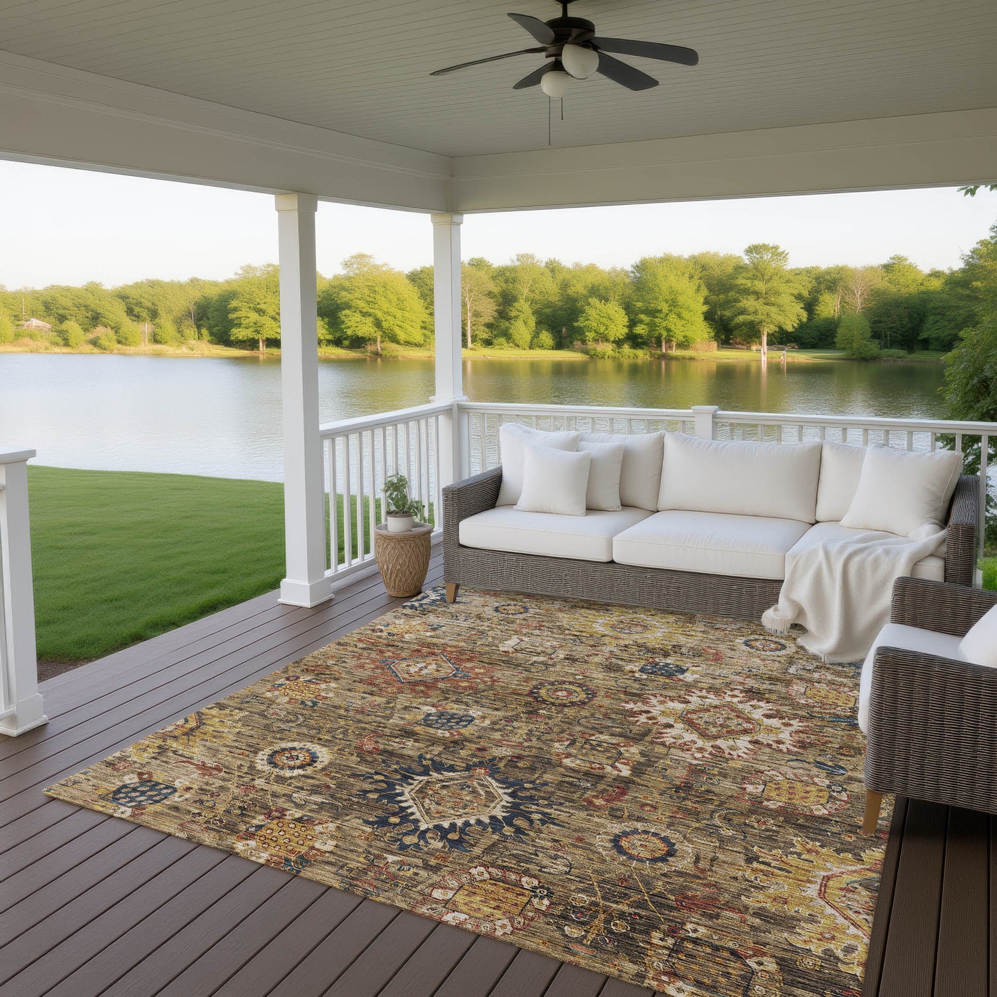 Dalyn Rugs Silk Road Clove Transitional