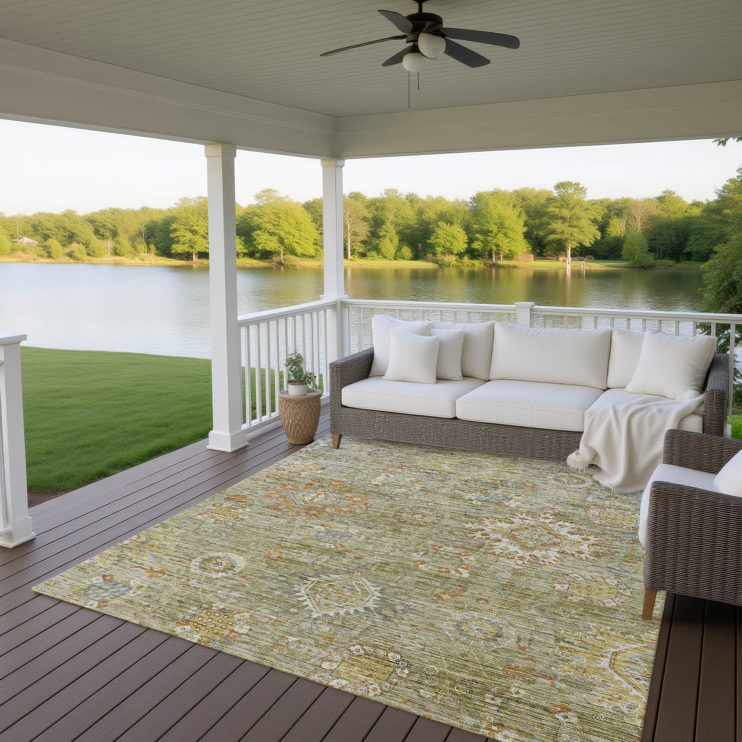 Dalyn Rugs Silk Road Sage Transitional