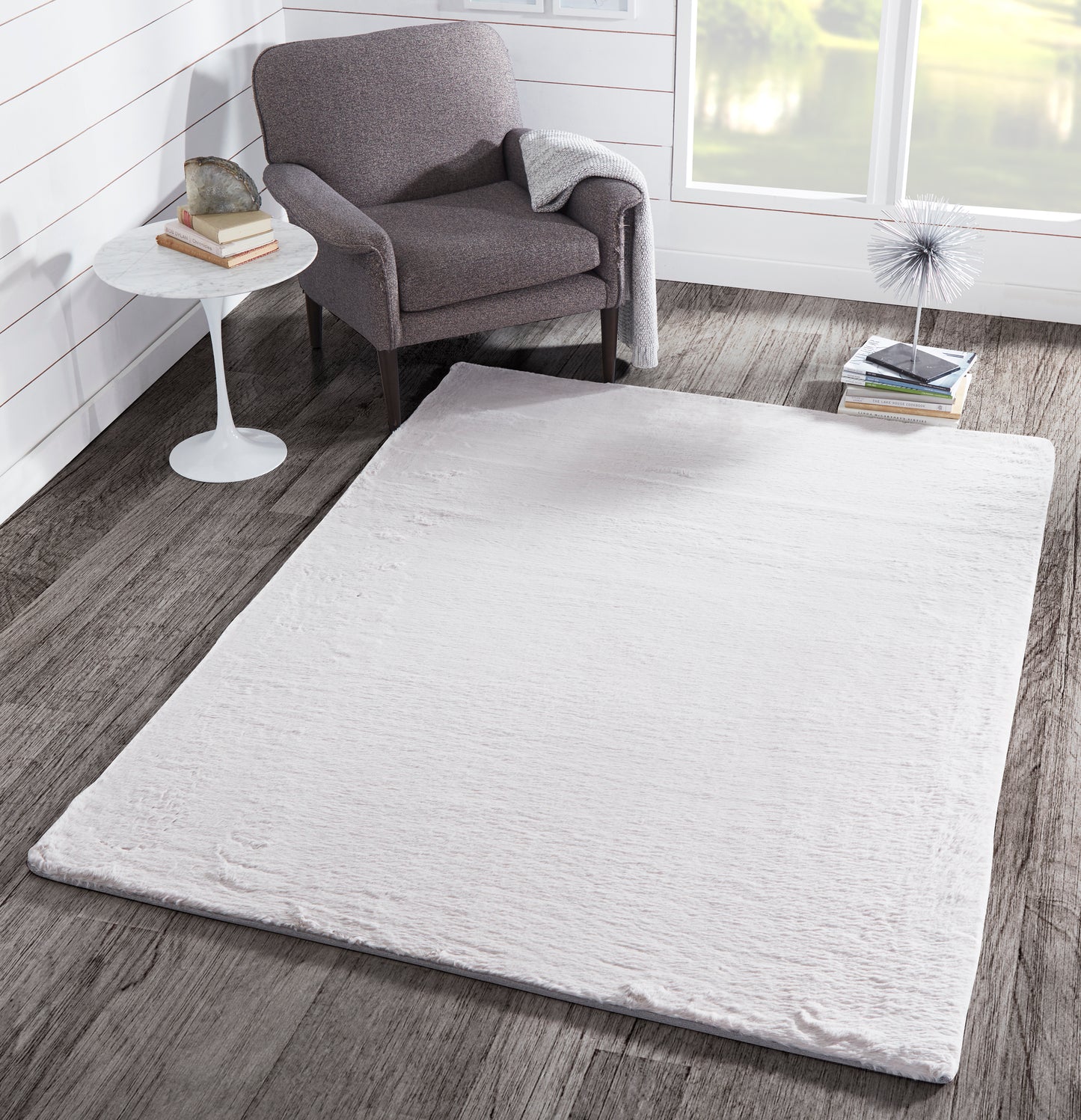 Momeni Suave Shag Grey Contemporary