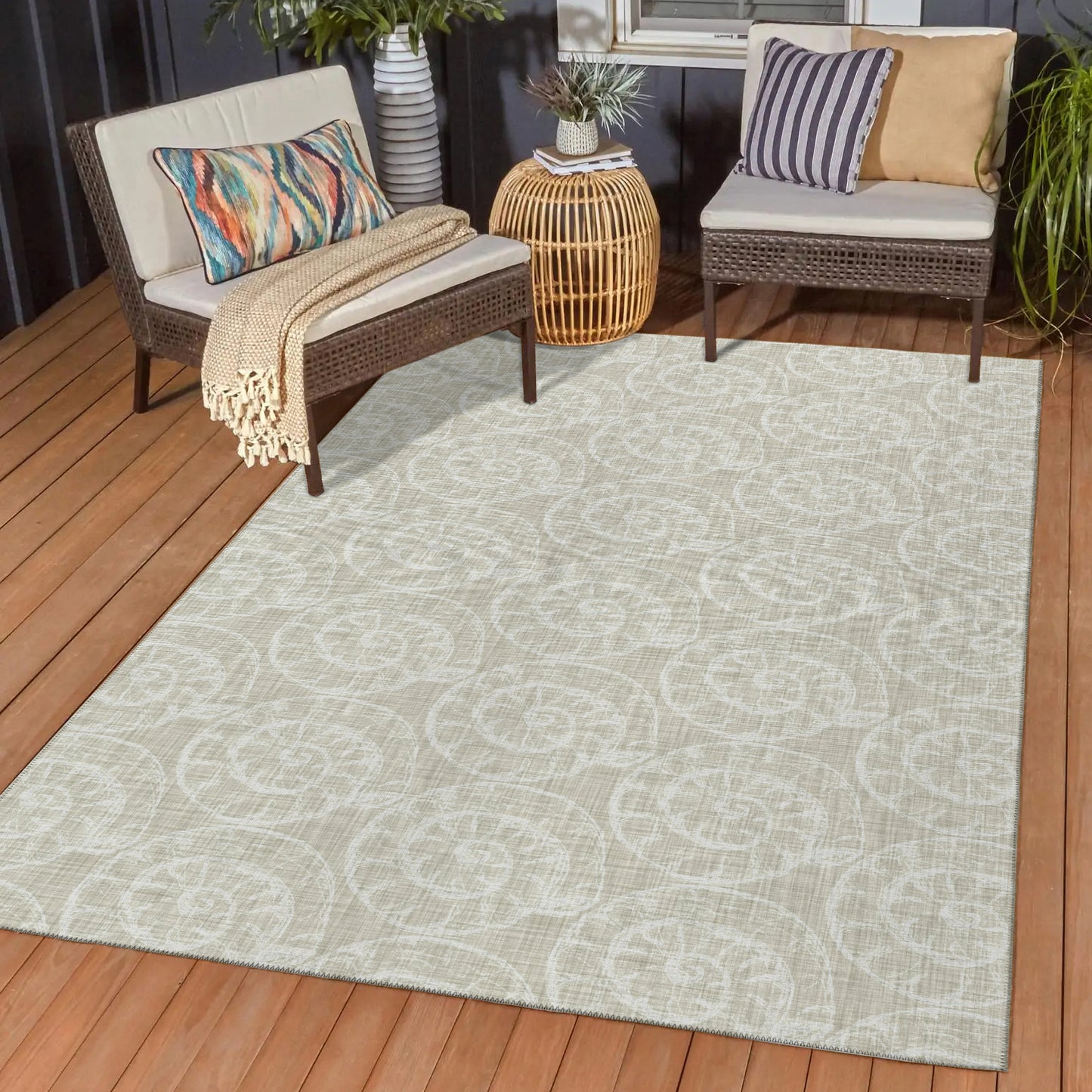 Dalyn Rugs Seabreeze Taupe Coastal